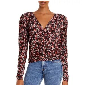 Ramy Brook Ivanna Floral Print Top